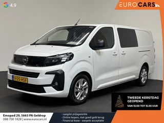 Opel Vivaro 2.0 Diesel 180 S&S L3 Automaat Dubbele Cabine 2 schuifdeuren Android Auto/Apple CarPlay Navigatie Keyless Entry&Start Climate Control Camera Cruise Control Houten afwerking laadruimte Trekhaak lichtmetalen velgen