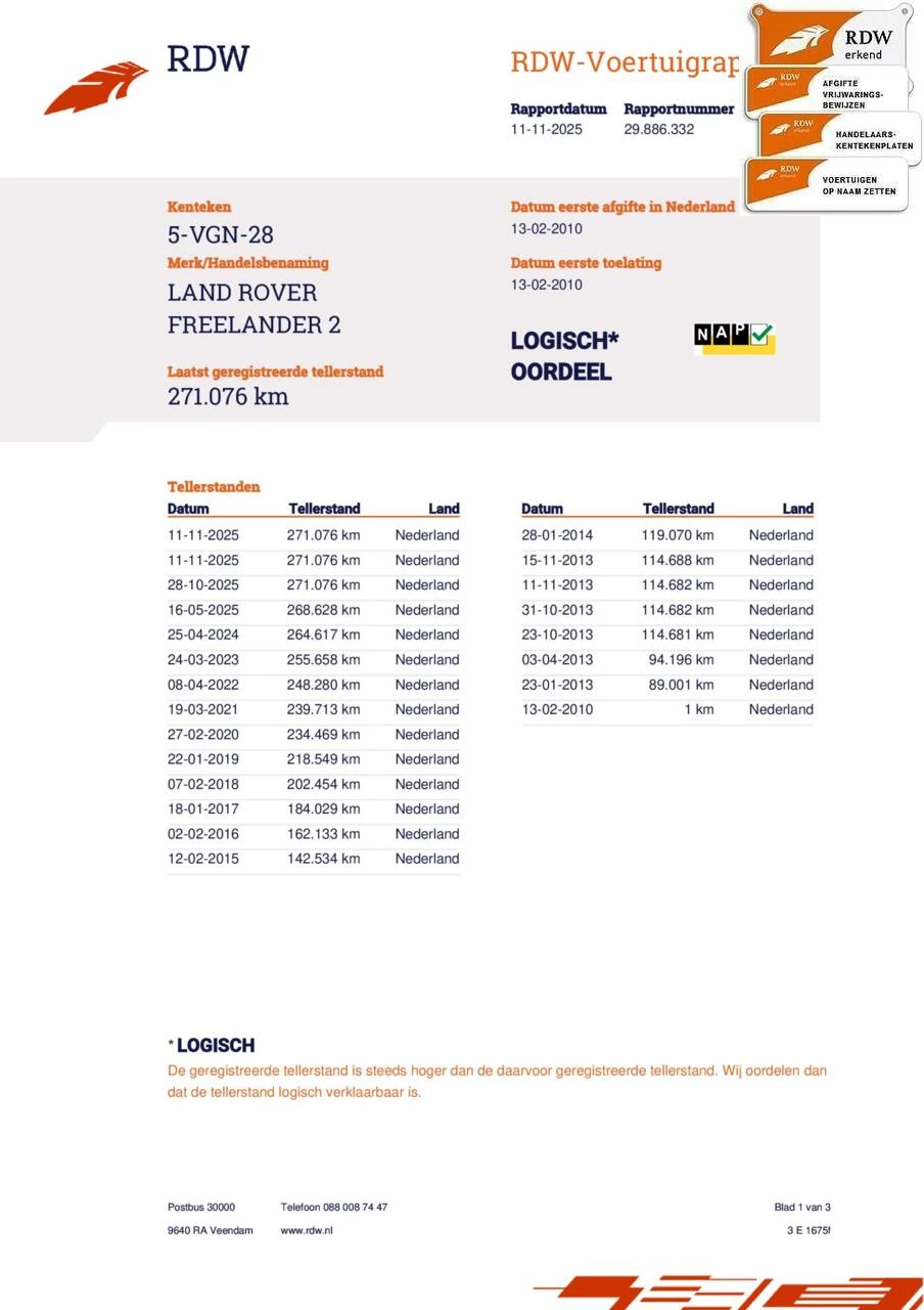 Hoofdafbeelding Land Rover Freelander