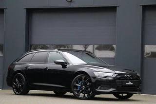 Audi A6 Avant 45 TFSI Quattro 265PK Panodak AdaptiveCruise AppleCarplay Camera BlackLine Trekhaak Memory Sportzetels PrivayGlass 99000KM BJ2021