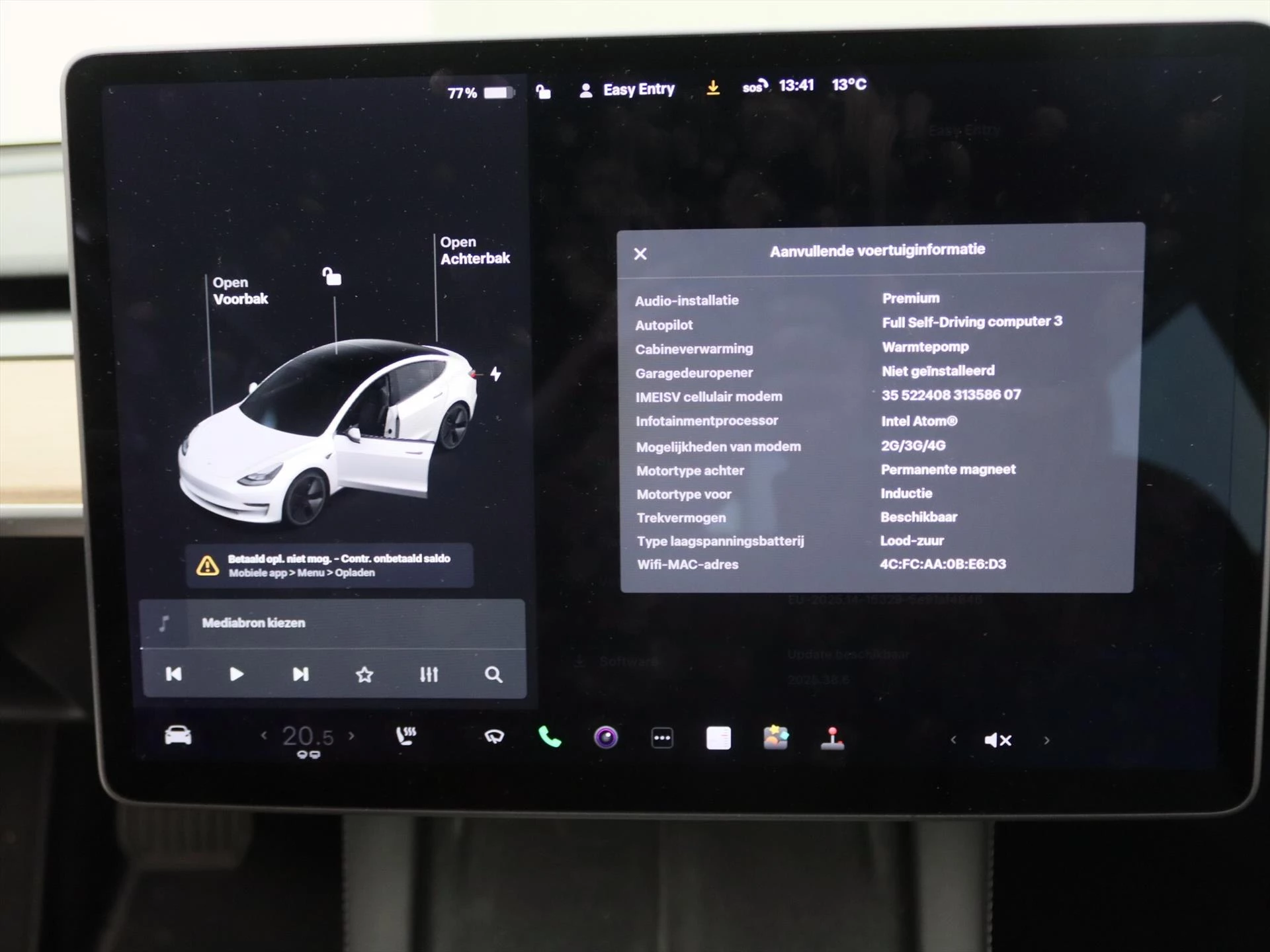 Hoofdafbeelding Tesla Model 3