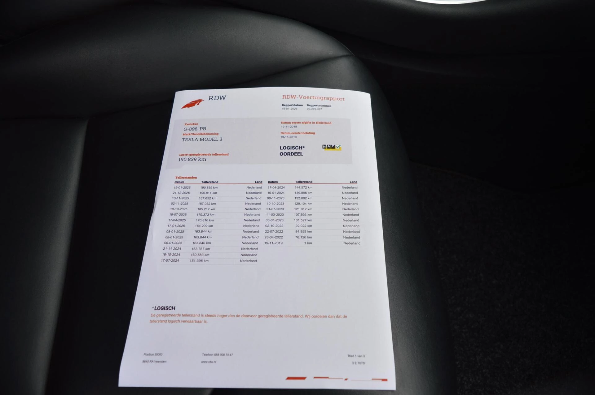 Hoofdafbeelding Tesla Model 3