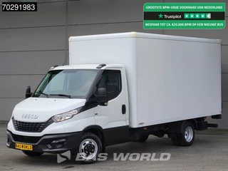 Iveco Daily 35C16 Laadklep Bakwagen Dubbellucht Airco Euro6 Meubelbak Koffer 20m3 Airco