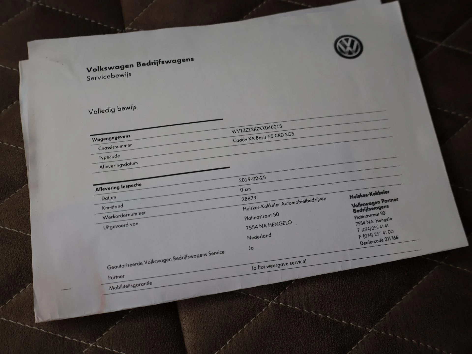 Hoofdafbeelding Volkswagen Caddy