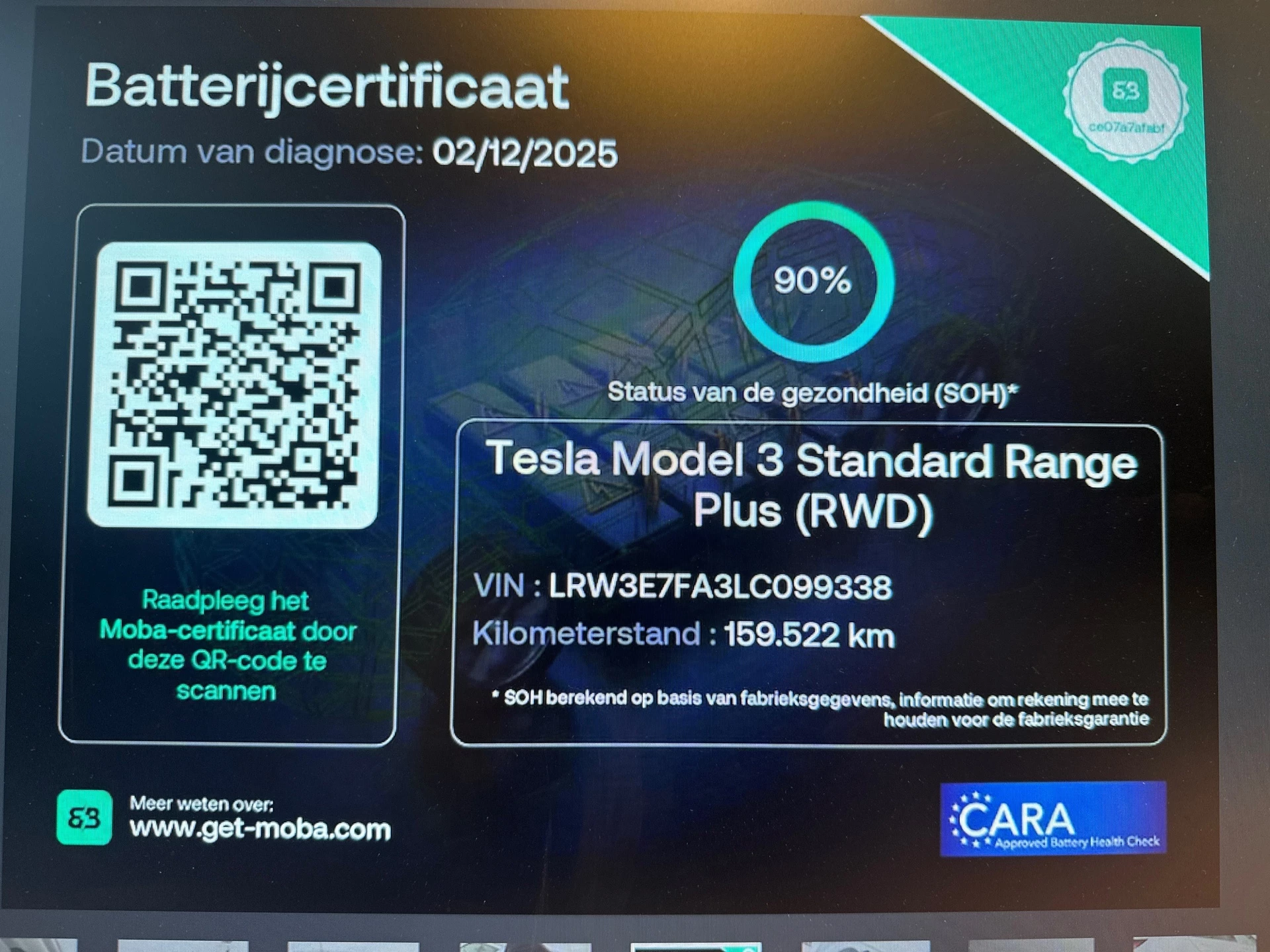 Hoofdafbeelding Tesla Model 3