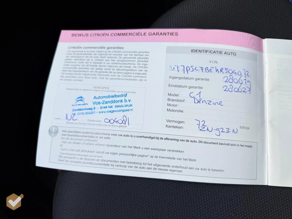 Hoofdafbeelding Citroën C1