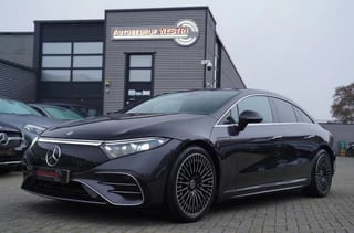 Hoofdafbeelding Mercedes-Benz EQS Mercedes-Benz EQS 450+ AMG Line 108 kWh AMG | Burmester | 4wielbesturing | Massage | Panorama | Luxe Leder | 360 cam | HuD | Memor