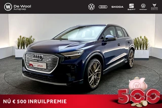 Hoofdafbeelding Audi Q4 e-tron Audi Q4 e-tron 40 204pk Advanced Edition 77 kWh | Parkeersensoren V+A, Matrix LED Koplampen, Cruise Control |