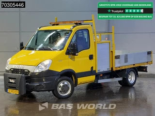 Iveco Daily 50C18 3.0L Kipper met Kist Dubbellucht 3,5t Trekhaak Tipper Benne Kieper Trekhaak