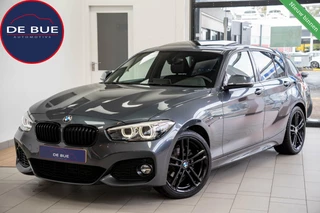 BMW 1-serie 118d M Sport High Executive Shadow Org.NL 1ste Eig BTW NAP Pano Leder Navi PDC LED