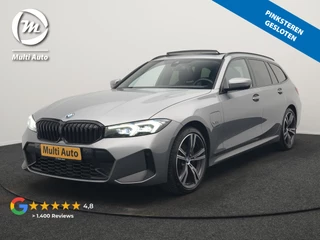 BMW 3 Serie Touring 330e M Sport FACELIFT PHEV 293pk Dealer O.H. | Trekhaak Af Fabriek | Panodak | Harman / Kardon | Sfeerverlichting | Sportstoelen Verwarmd | Widescreen Navi | Apple Carplay | Blis | DAB | Plug In Hybrid |