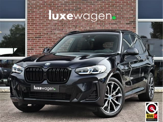 Hoofdafbeelding BMW X3 BMW X3 xDrive30e M-Sport Pano Trekh 360 HUD Adp-demp Stoel-vent laser-LED