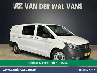 Mercedes-Benz Vito 114 CDI 136pk Automaat L3H1 Dubbele Cabine Euro6 *Rijklaar Direct Rijden* Airco | 5-Zits | Cruisecontrol