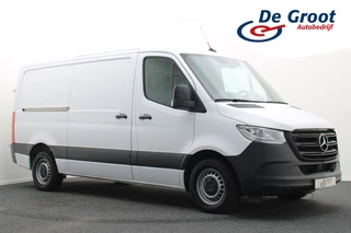 Mercedes-Benz Sprinter 317 CDI Aut. L2H1 Leer, 3-Zits, Camera, Standkachel, Airco, Cruise, Apple Carplay, Trekhaak