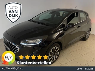 Ford Fiesta 1.0 EcoBoost Hybrid Titanium X 125PK MILD HYBRID AIRCO NAVI CRUISE APPLE CARPLAY VELGEN NIEUWSTAAT