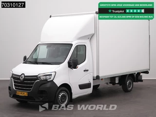 Renault Master 145PK Laadklep Bakwagen LED Airco Cruise Camera Euro6 Meubelbak Koffer Airco Cruise control