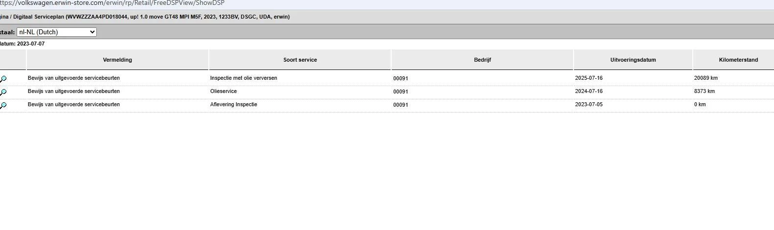 Hoofdafbeelding Volkswagen up!