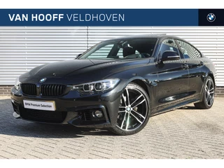 BMW 4 Serie Gran Coupé 418i High Executive M Sport Automaat / Schuif-Kanteldak / Sportstoelen / Achteruitrijcamera / LED / Head-Up / M Sportonderstel