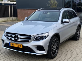 Hoofdafbeelding Mercedes-Benz GLC Mercedes-Benz GLC-klasse 350e 4MATIC Prestige AMG PAKKET LEER PANO 360 CAMERA XENON LED CRUISE CLIMA