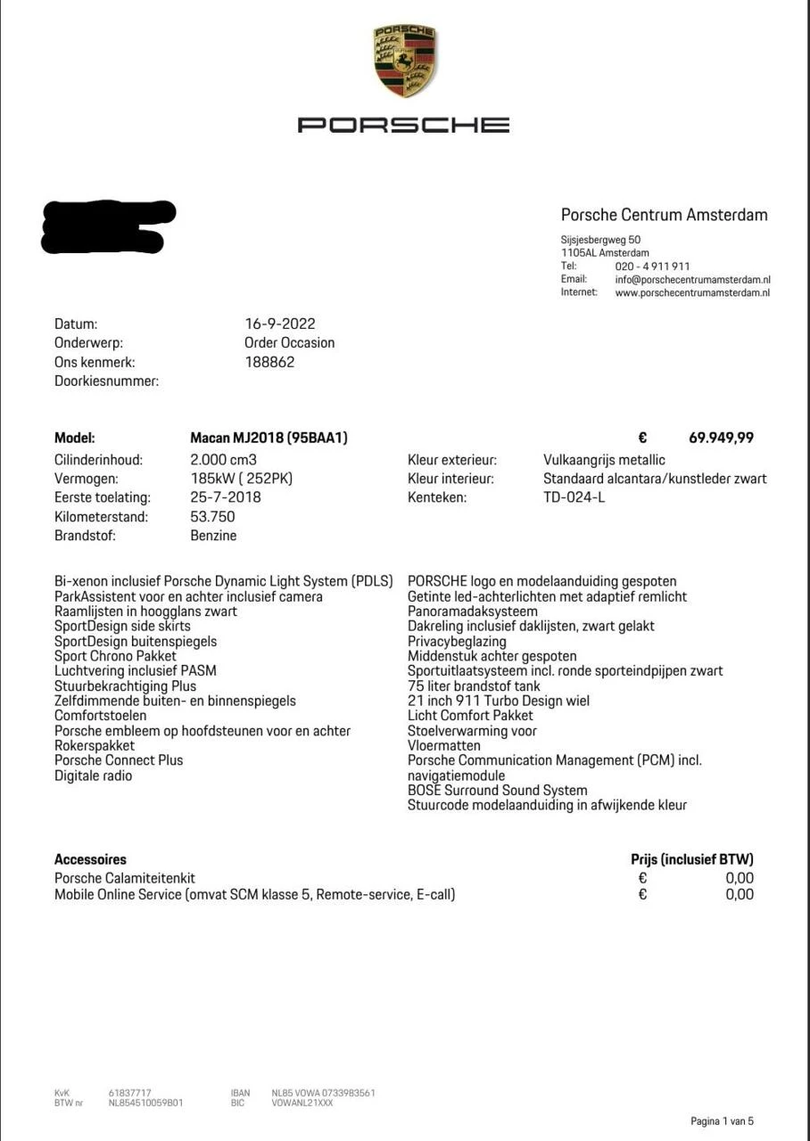 Hoofdafbeelding Porsche Macan