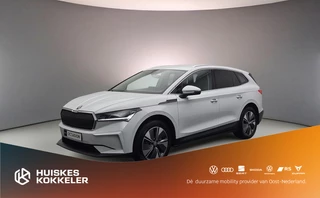 Skoda Enyaq iV 80 Business Edition Plus 204pk Automaat Adaptive cruise control, Elektrische achterklep, LED matrix koplampen, Navigatie, Achteruitrijcamera, Stuurwiel verwarmd