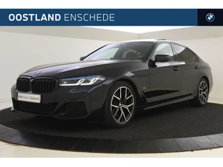 BMW 5 Serie 520i High Executive M Sport Automaat / Schuif-kanteldak / Trekhaak / Laserlight / Head-Up / Parking Assistant / Live Cockpit Professional / Comfortstoelen