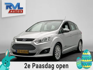 Ford C-Max 2.0 Plug-in Hybrid Titanium Plus | Origineel Nederlands |Keyless Stoelverwarming Navigatie Leder Camera Panoramadak