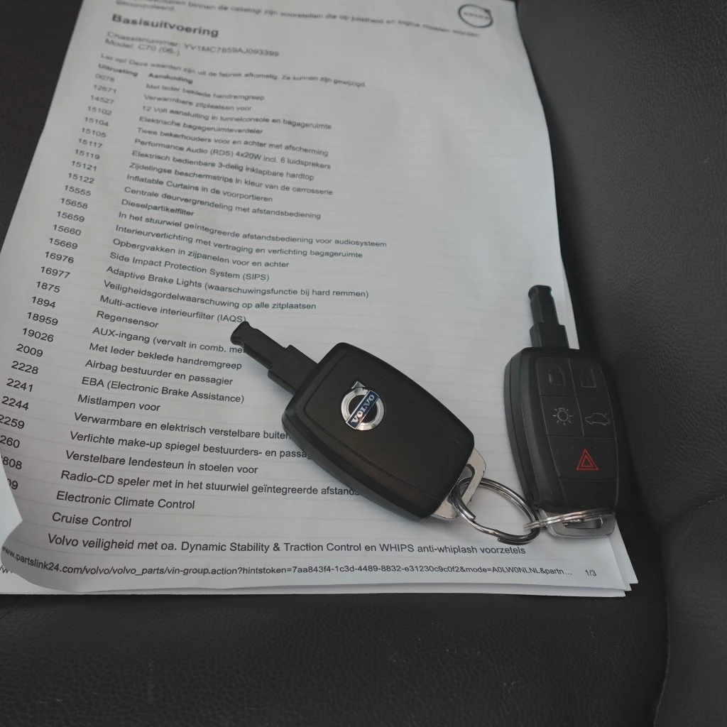Hoofdafbeelding Volvo C70