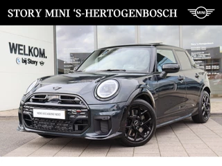 Hoofdafbeelding MINI 5-deurs MINI 5-deurs Hatchback Cooper C Automaat / John Cooper Works / Pakket M / 17" John Cooper Works Sprint Spoke black