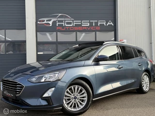 Ford Focus Wagon 1.0 EcoBoost Hybrid Titanium X Pano Trekhk Luxe!