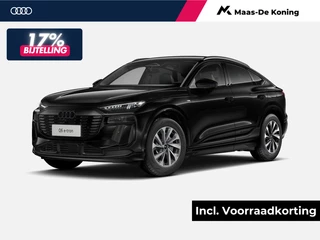 Audi Q6 e-tron Sportback Advanced edition 252 PK · Tech plus · Trekhaak, mechanisch draaibaar · Warmtewerend glas donker tint