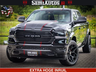 Dodge Ram 1500 GT HULK PACK Crew Cab Sport 1500 GT EDITION | 5.7 V8 HEMI 4x4 | VIRTUAL COCKPIT | HEAD-UP | ADAPTIVE CRUISE | 360 CAMERA | TRX PACK | Comfortabele Dubbele Cabine met Royale 5 Zitplaatsen | BPM vrij