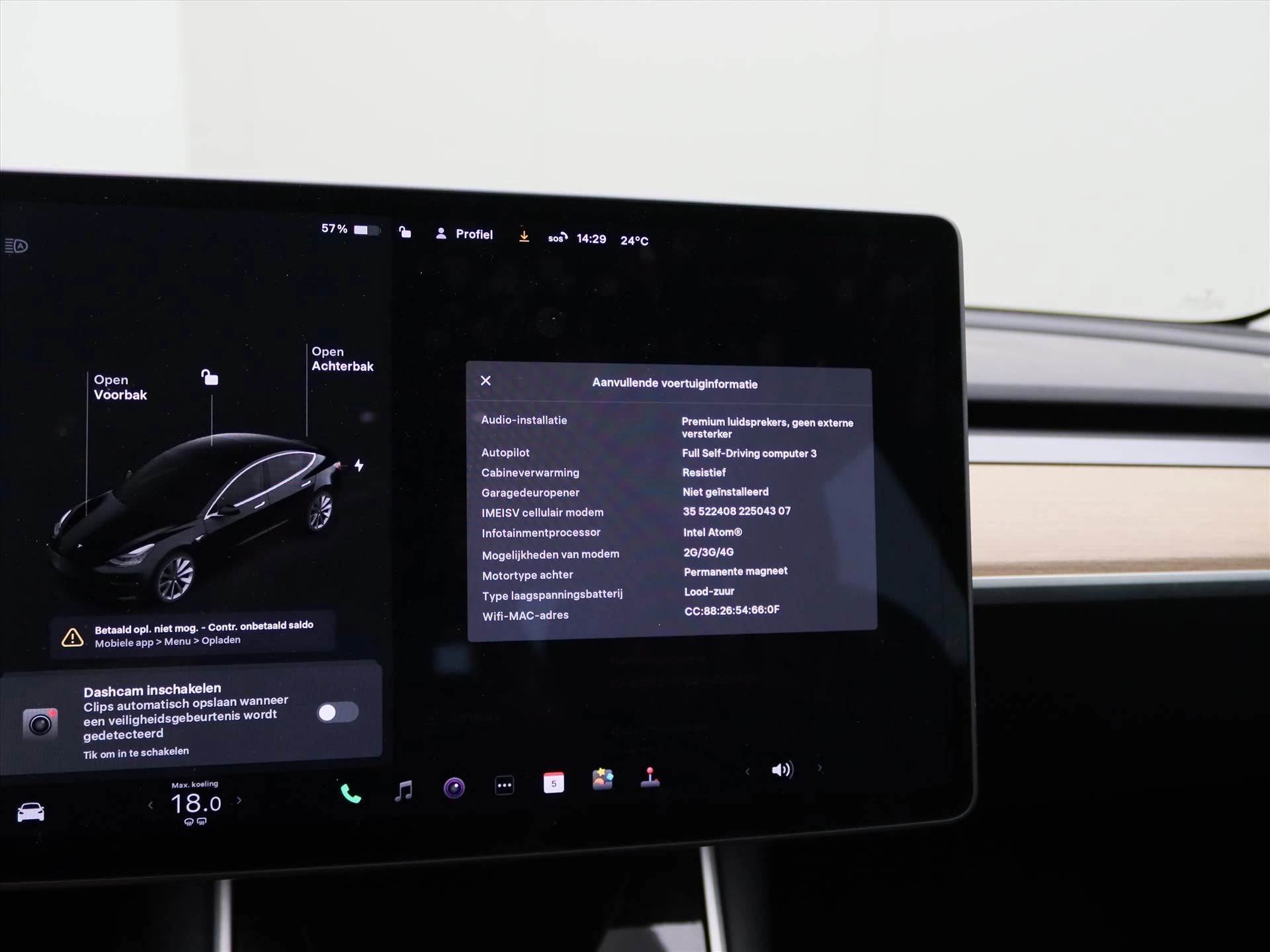 Hoofdafbeelding Tesla Model 3