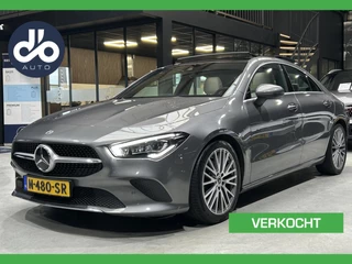 Mercedes CLA-klasse 180 136pk AUTOM. Business Solution Luxury PANO I SFEER VERLICHTING I WIT LEER I ORG.NL + NAP + DEALER O.H.