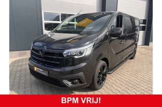 Hoofdafbeelding Renault Trafic Renault Trafic 2.0 dCi 170 T30 L2H1 EDC EXTRA VVB BLACK EDITION Dubbele schuifdeur AUTOMAAT VVB274 BPM vrij! Benut nu nog uw voordeel!