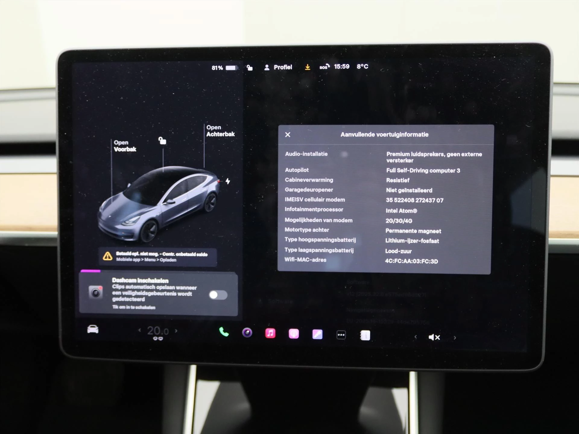 Hoofdafbeelding Tesla Model 3