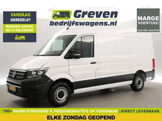 Volkswagen Crafter 30 2.0 TDI L3H3 | 140PK | MARGE | 3000kg Trekgew. | Airco | Camera | Carplay | Cruise | 3-Zits