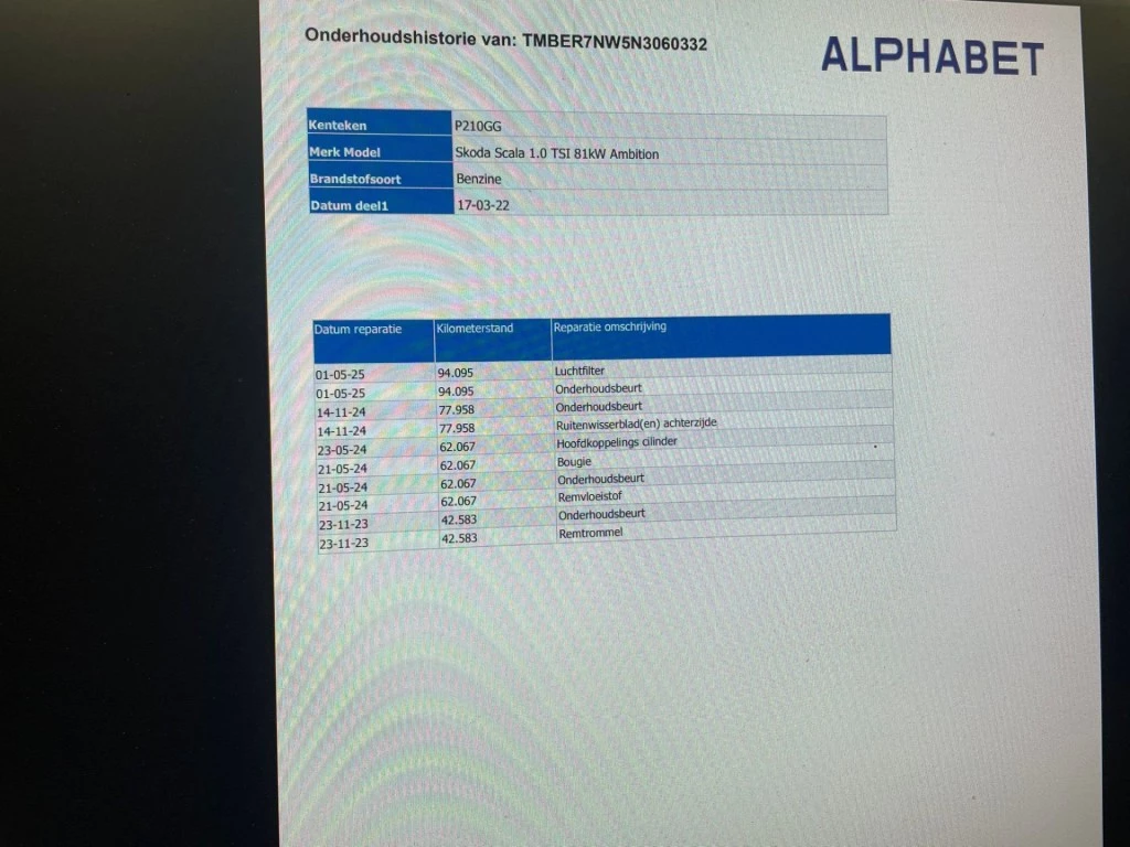 Hoofdafbeelding Škoda Scala