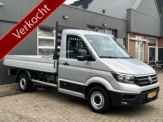Volkswagen Crafter 35 2.0 TDI Airco Cruise Control Trekhaak 3500kg trekgewicht Open laadbak Navigatiesysteem Apple carplay Euro 6 Open laadbak Pick-up p-up Bakwagen 1e eigenaar Telefoonverbinding