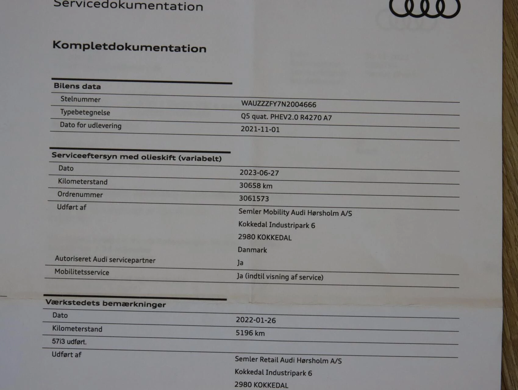 Hoofdafbeelding Audi Q5