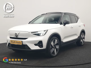 Volvo XC40 Recharge Ultimate 69 kWh 231pk Dealer O.H. | Panodak | Adaptive Cruise | Warmtepomp | 360 Camera | Harman / Kardon | Alcantara Sportstoelen Memory & Verwarmd | Stuur Verwarmd | Keyless | Blis | Apple Carplay | Google Assistent |