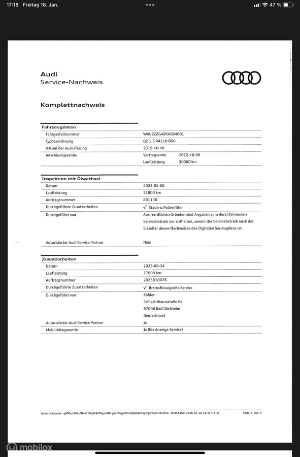 Hoofdafbeelding Audi Q2