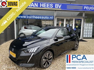 Peugeot e-208 EV GT Pack 50 kWh| panoramadak| 3-fase |navigatie|camera