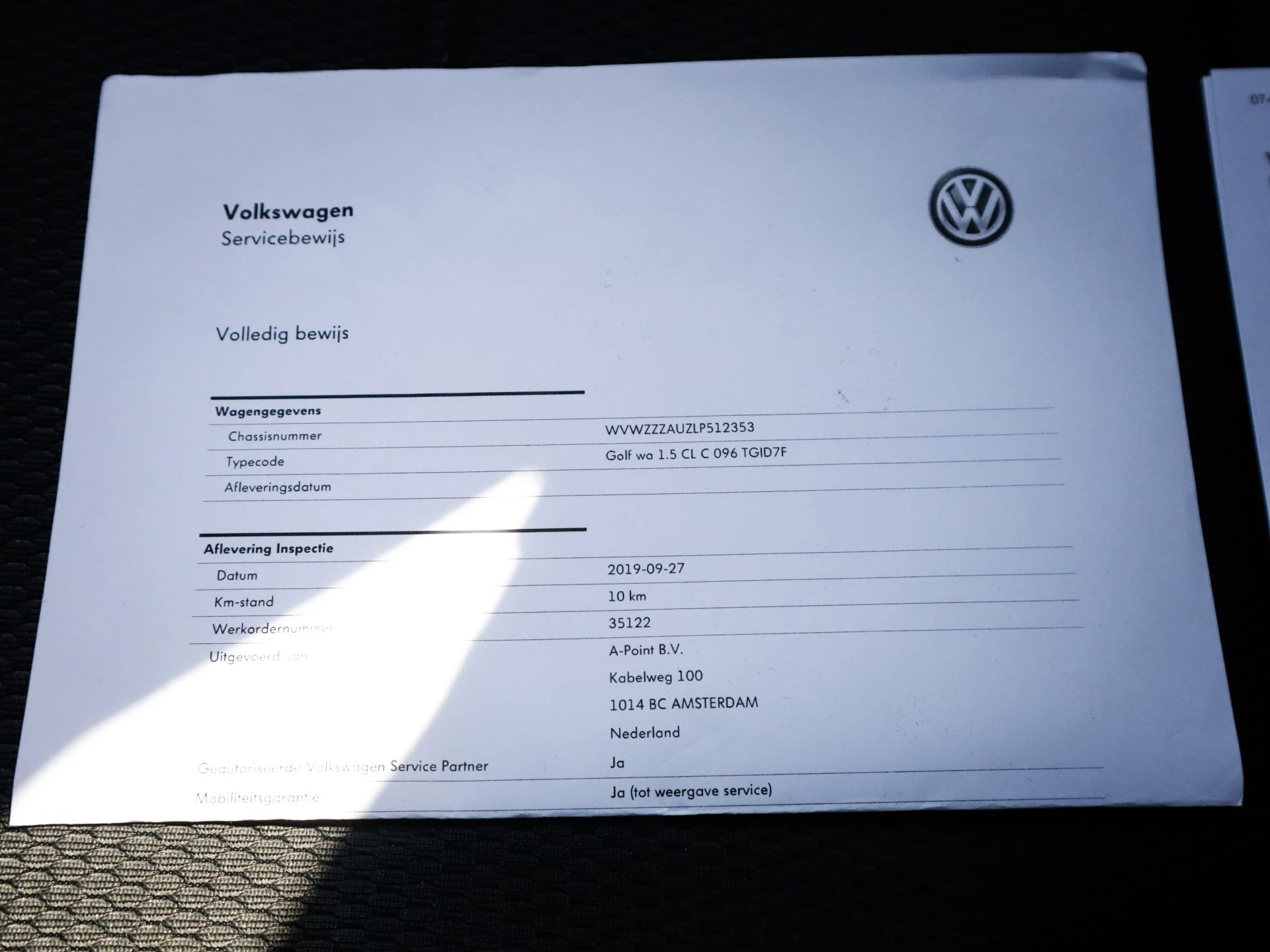 Hoofdafbeelding Volkswagen Golf