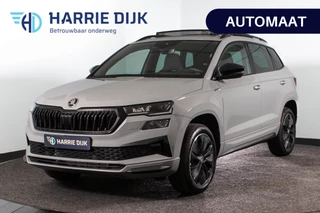 Hoofdafbeelding Škoda Karoq Škoda Karoq 1.5 TSI 150 PK ACT Sportline Business - DSG Automaat | S/K-Panodak | Columbus pakket | Dig. Cockpit | Adapt. Cruise | Elek. Klep | Stuur-+Stoelverw. | Camera+PDC | NAV+App. Connect | ECC | LED | | LM 19" | 6487 18'' z