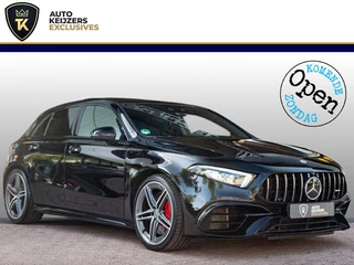 Mercedes-Benz A-Klasse A45 S AMG 4MATIC+ Panodak Leer Ambient Camera AMG Drivers Package 422PK! ACC Sportuitlaat