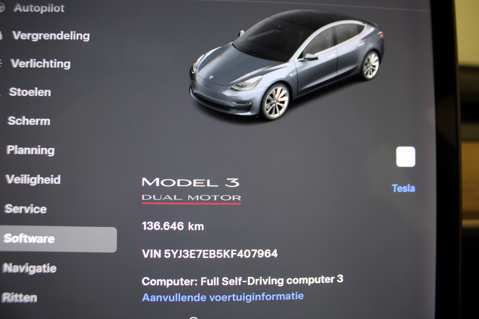 Hoofdafbeelding Tesla Model 3