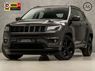 Jeep Compass 1.4 MultiAir Night Eagle 141Pk (APPLE CARPLAY, NAVIGATIE, CAMERA, TREKHAAK, LEDER, SPORTSTOELEN, PARKEERSENSOREN, KEYLESS, NIEUWE APK, NIEUWSTAAT)