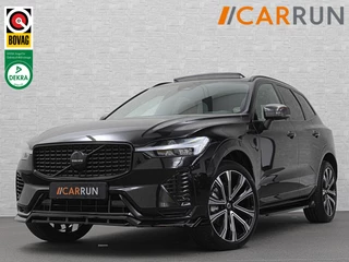 Volvo XC60 T8 AWD Ultimate Dark 455PK | Panorama | R-Design | Pilot-Assist | ACC | Harman-Kardon | Memory | Trekhaak | Sportstoelen | Leder | 21 Inch | Stuur/Stoel/Voorruit-Verwarming | Keyless-Entry | Standkachel | ISO-Glas | Black-Optic | Zwarte Hemel | Draadloos Laden | Carplay | BOVAG Garantie |