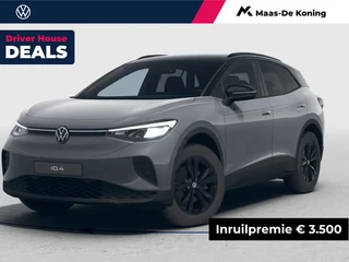 Hoofdafbeelding Volkswagen ID.4 Volkswagen ID.4 Pro Limited Edition 77 kWh accu 286 pk · Achteruitrijcamera · Draadloze telefoonlader · Prijs is inclusief inruilpremie