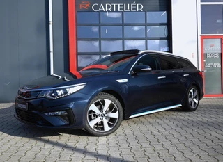 Kia Optima Sportswagon 2.0 GDI PHEV DynamicPlusLine | Pano | Stoelverwarming & Koeling | Harmon Kardon | Leder | Acc | Led | Carplay | 360 | Trekhaak | Fabrieksgarantie